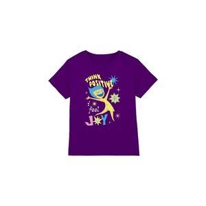 Inside Out 2 Childrens/Kids Think Positive Joy T-Shirt / Purple